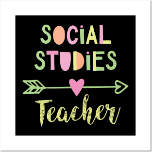 Social Studies Teacher Gift Idea Posters and Art